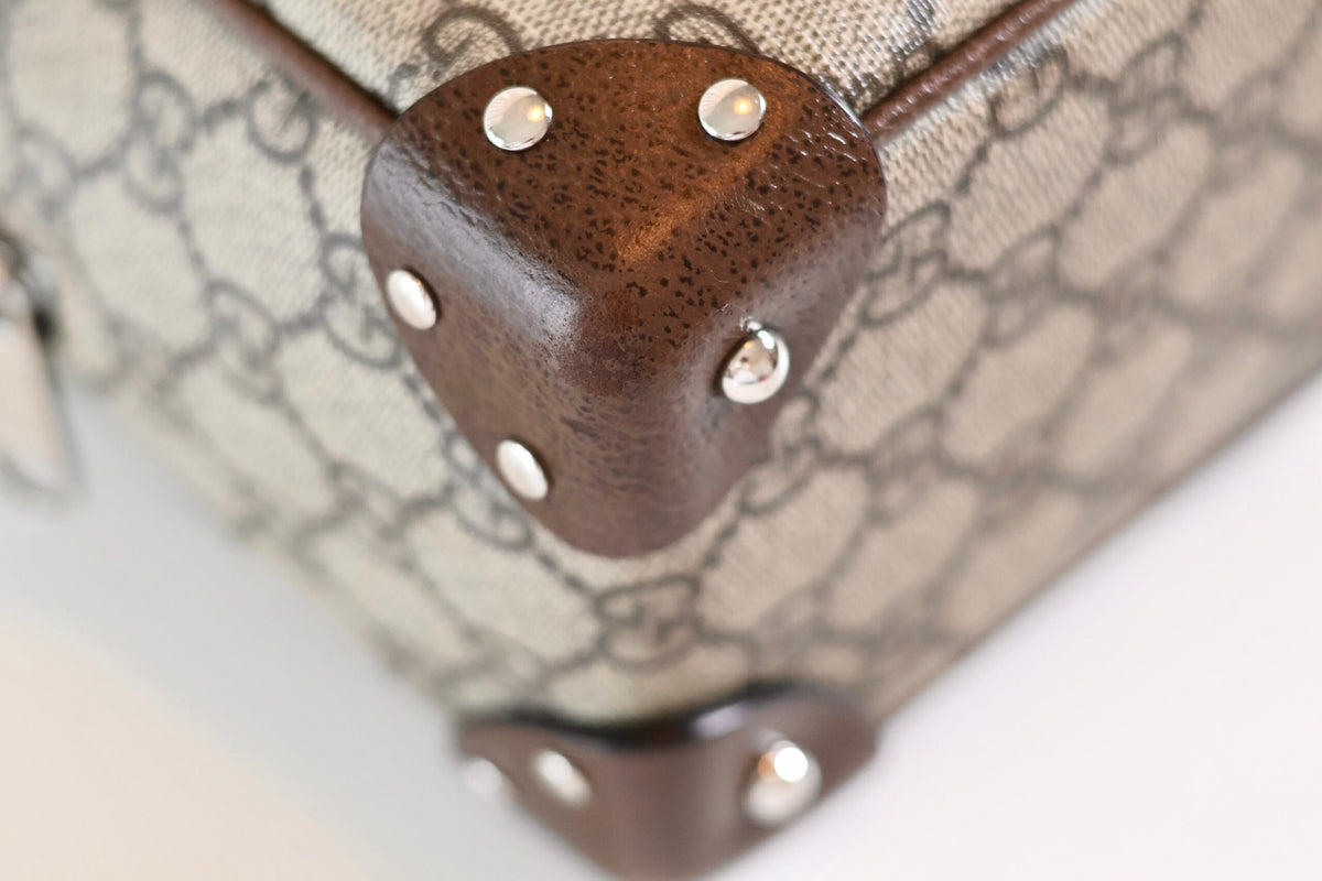 Gucci monogram box bag