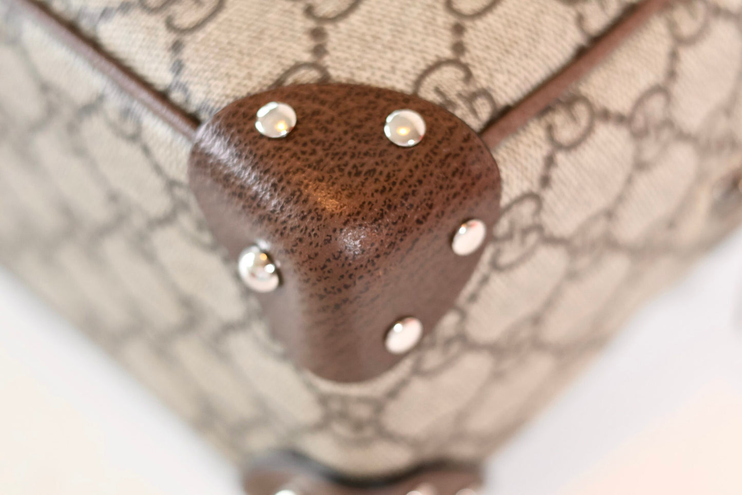 Gucci monogram box bag