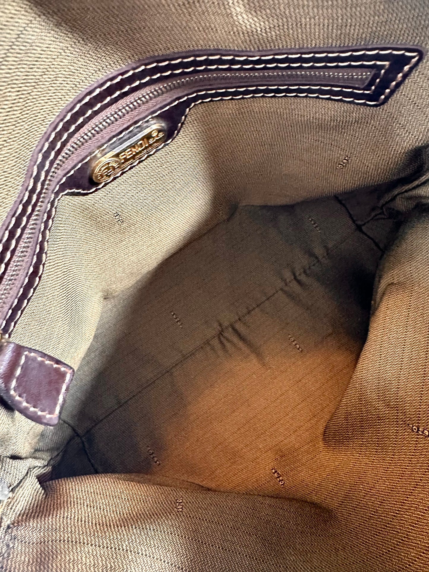 Fendi zucca handbag