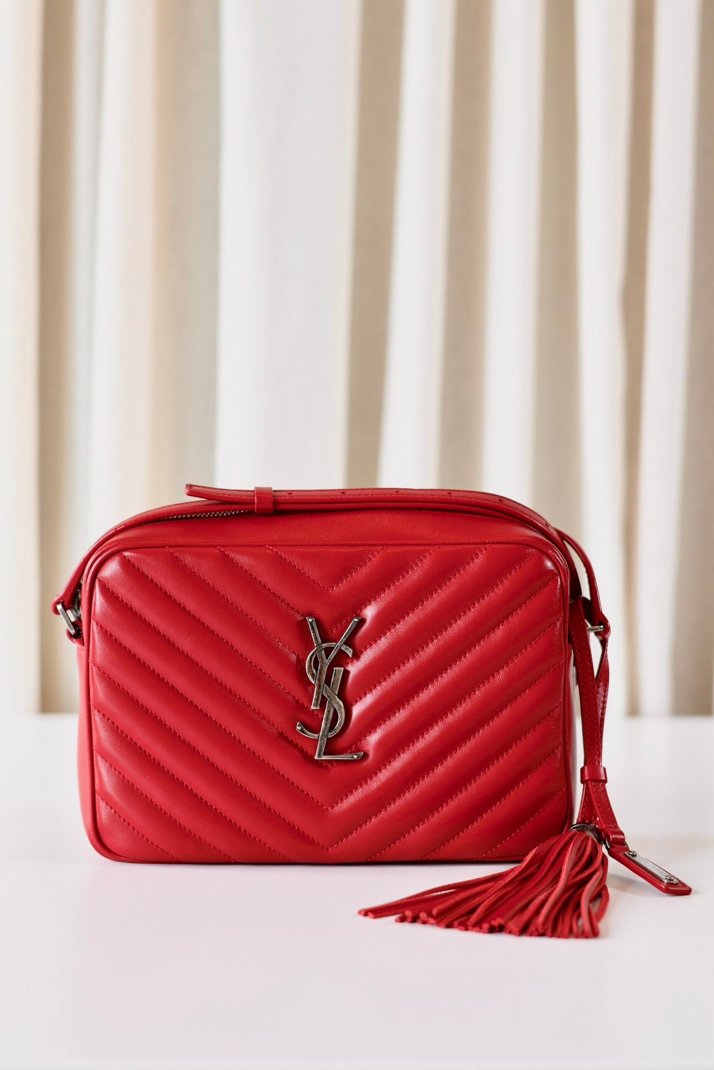 Saint Laurent Camera bag red