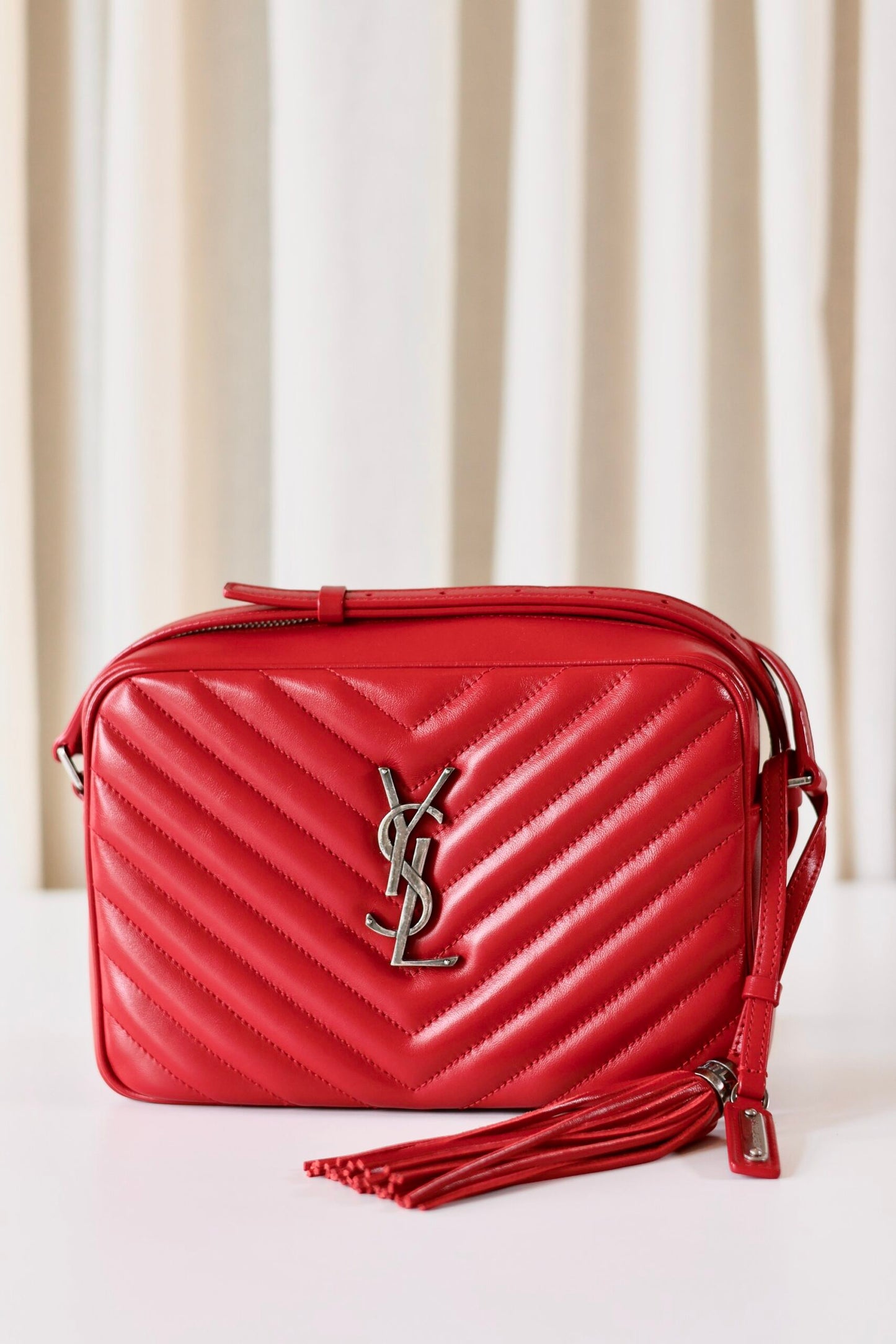 Saint Laurent Camera bag red
