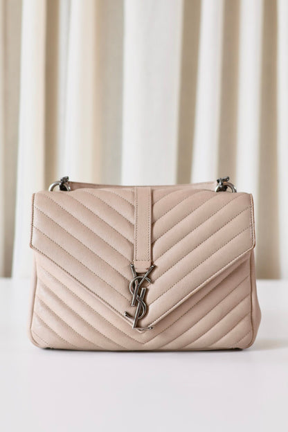 Saint Laurent College beige