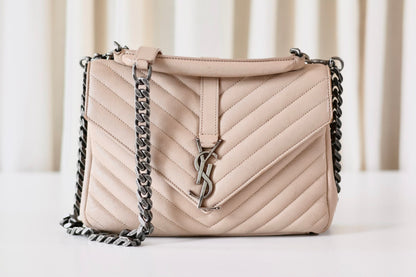 Saint Laurent College beige