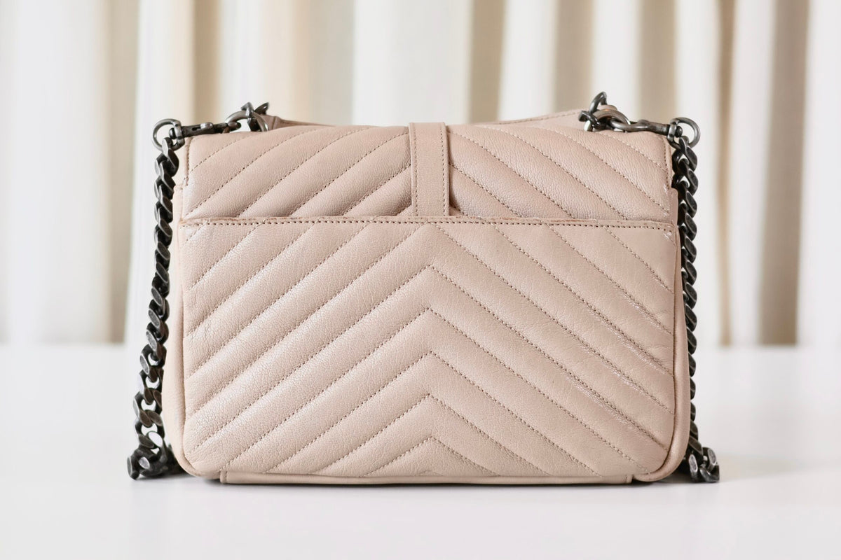 Saint Laurent College beige