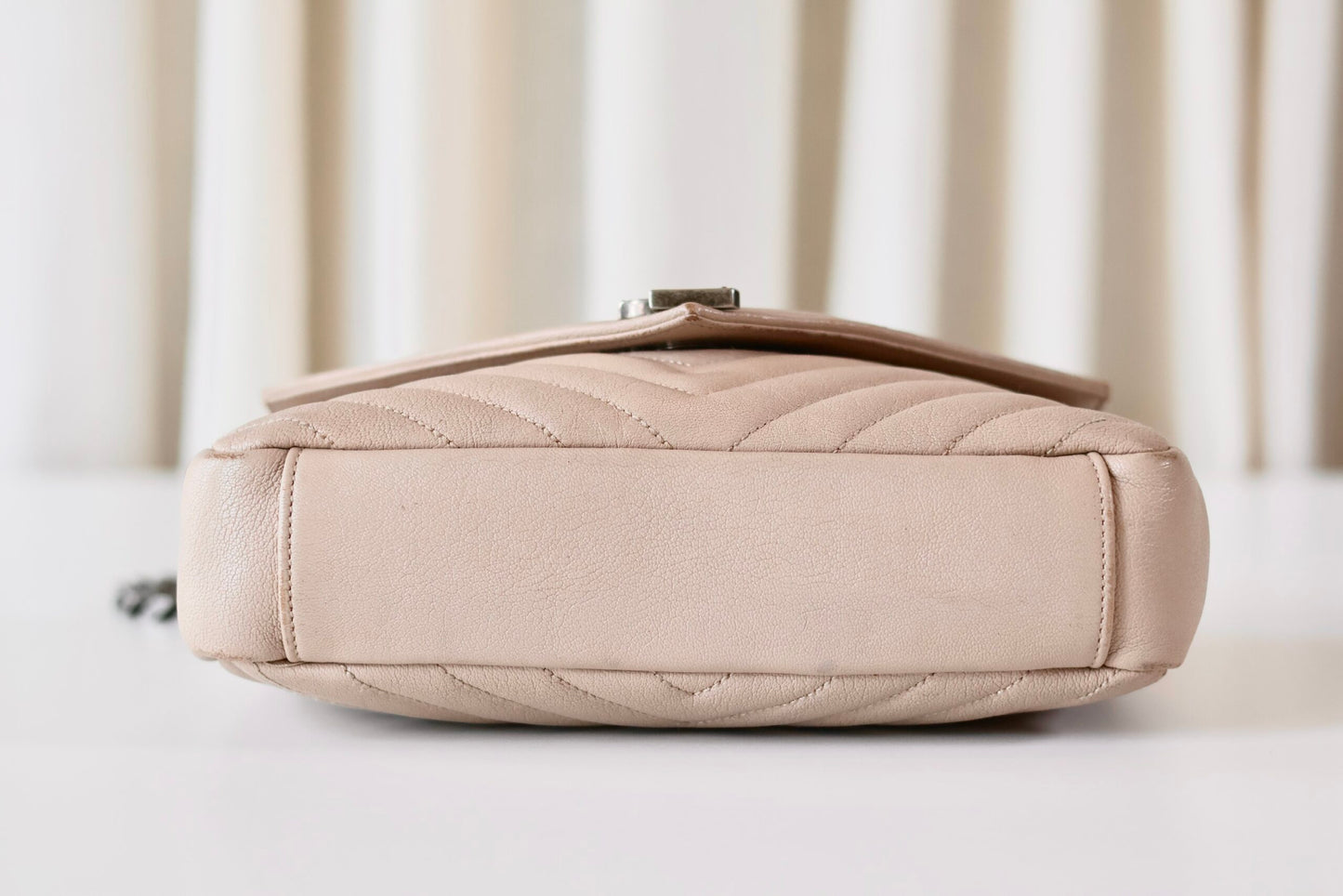 Saint Laurent College beige