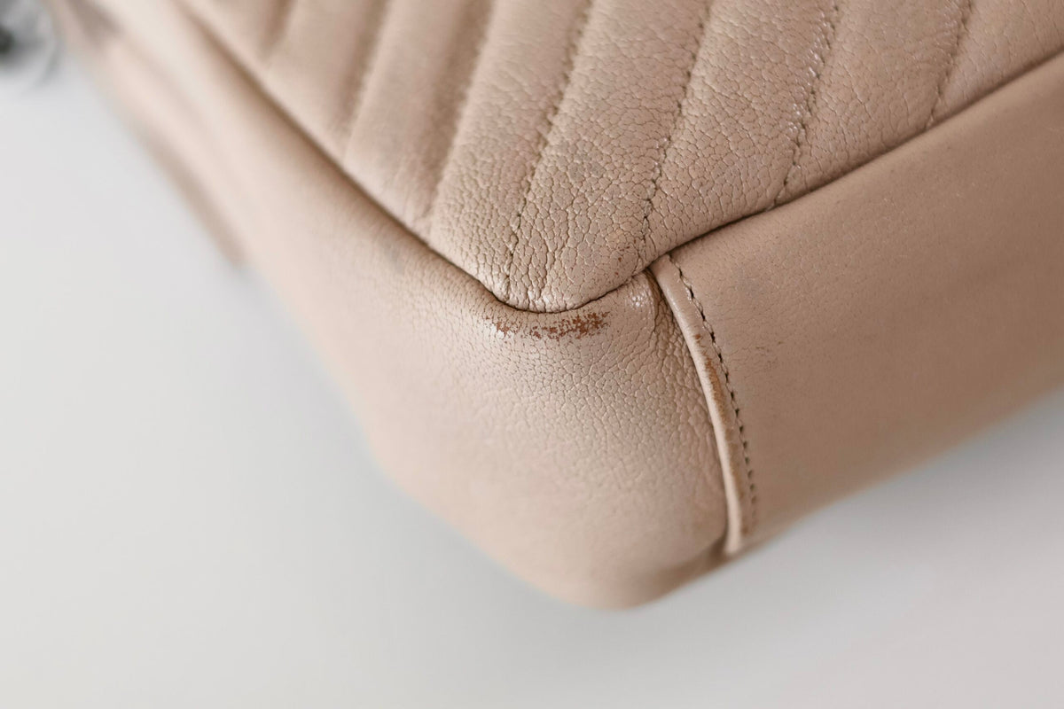 Saint Laurent College beige