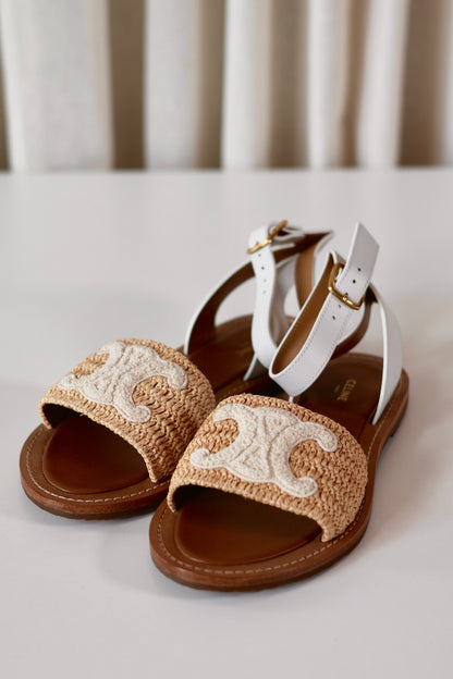 Celine Triomphe sandals