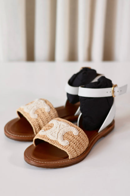 Celine Triomphe sandals