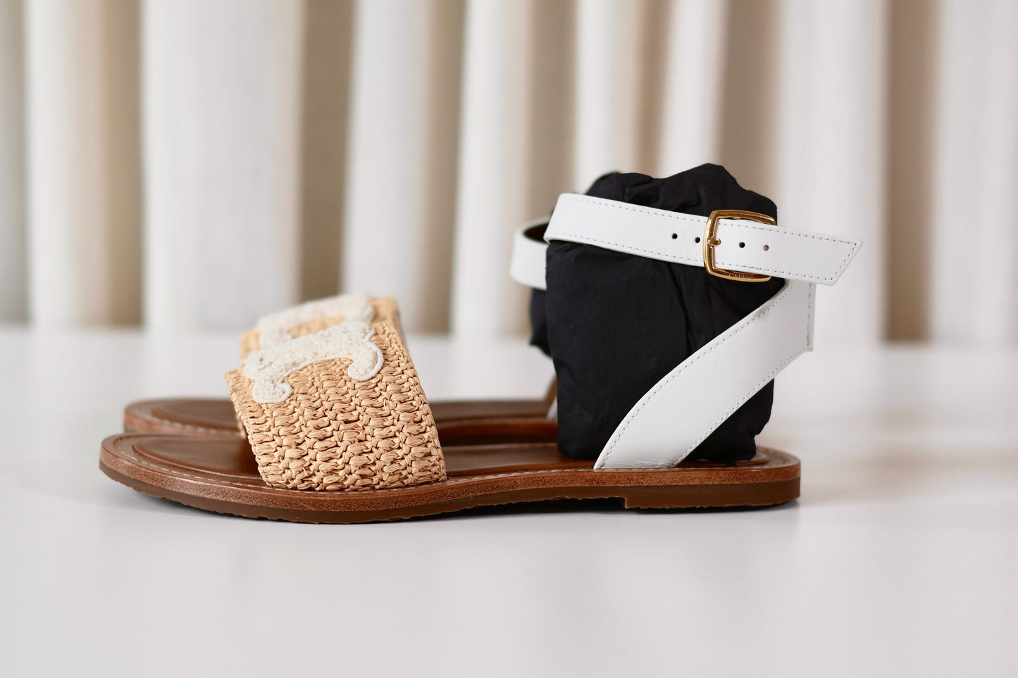Celine Triomphe sandals