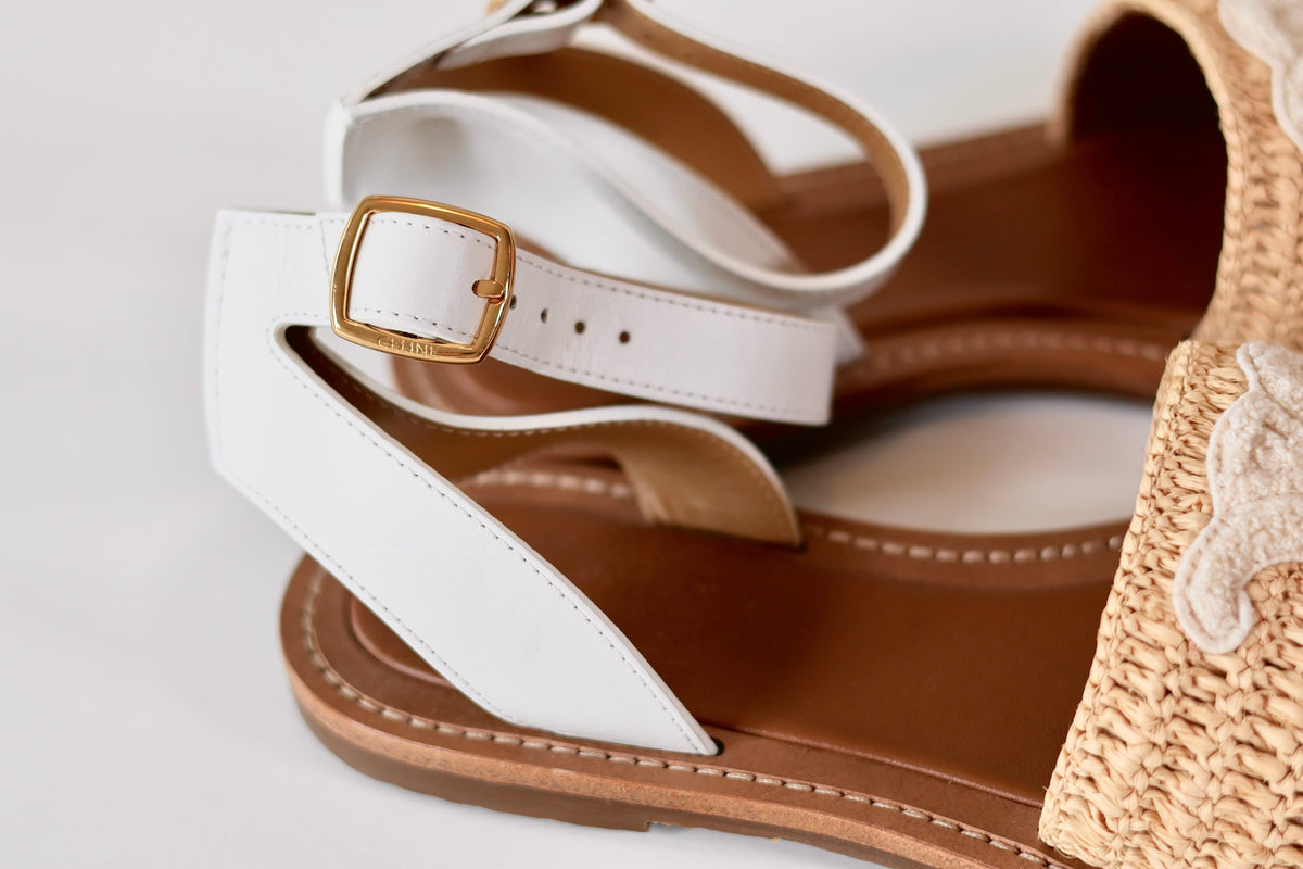Celine Triomphe sandals