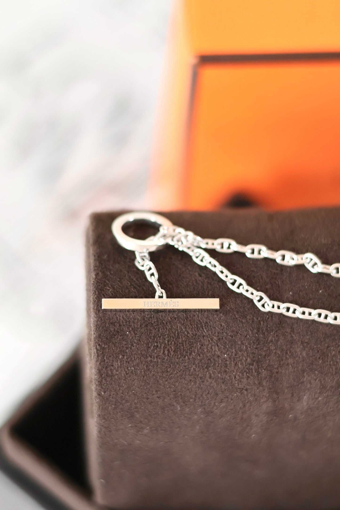 Hermes Chaine d'ancre Contour bracelet