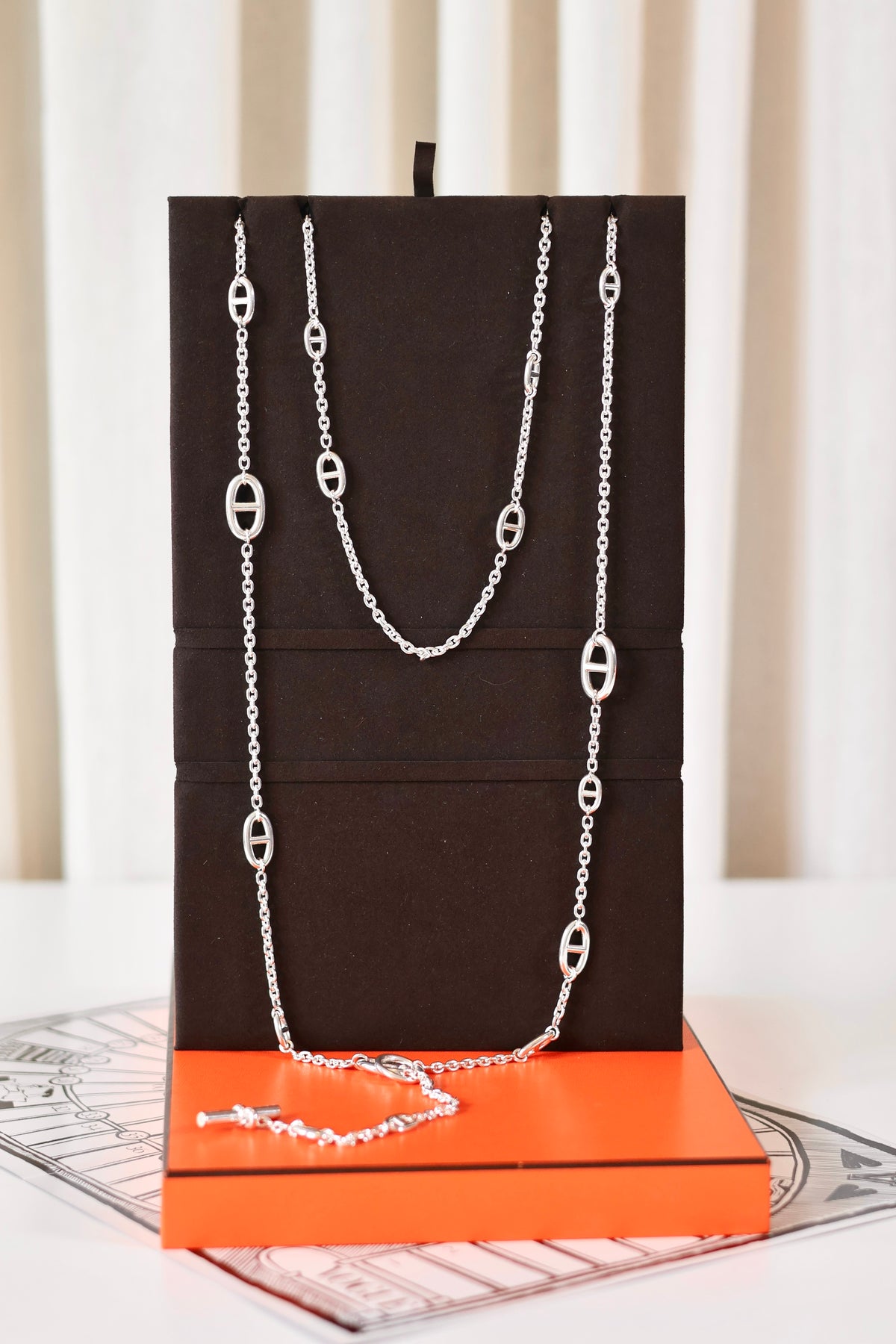 Hermes Farandole 160 necklace