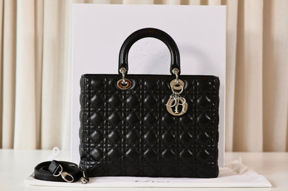Lady Dior black large