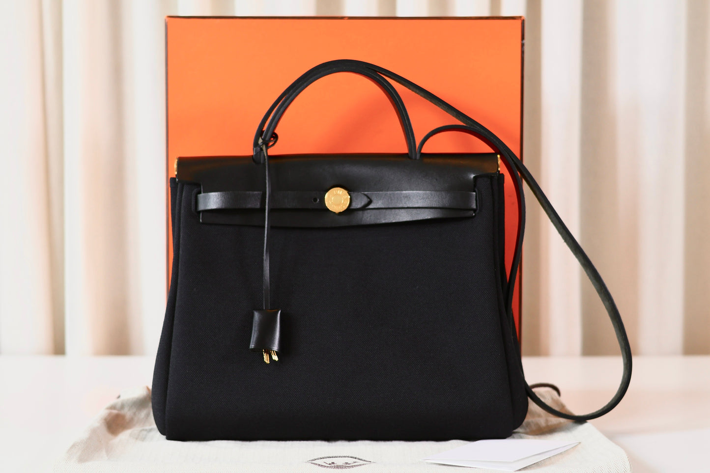 Hermes Herbag 31 Noir