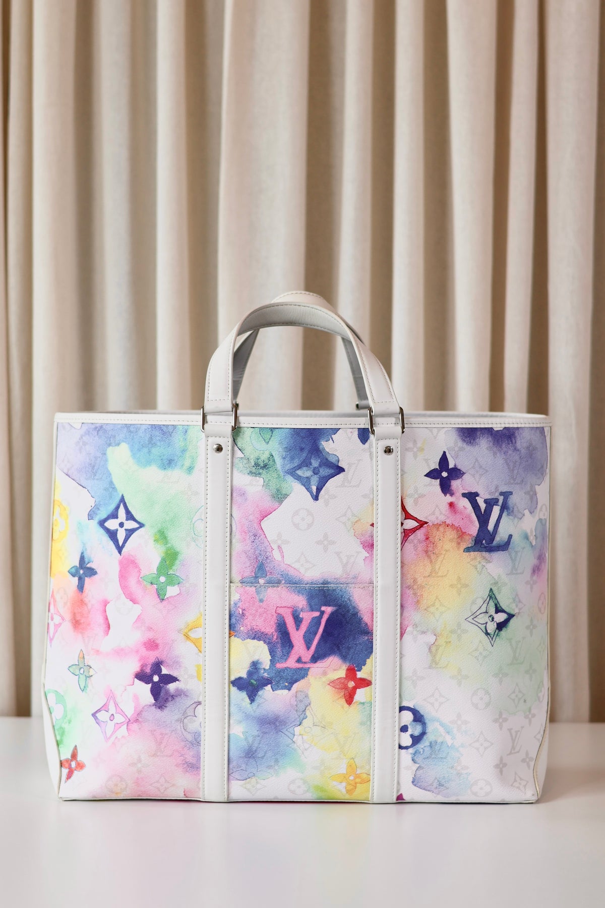 Louis Vuitton Monogram Watercolor New Tote GM Multicolor