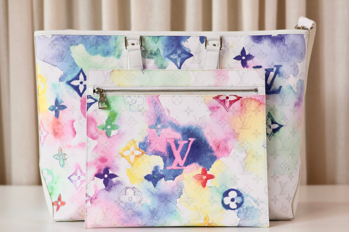Louis Vuitton Monogram Watercolor New Tote GM Multicolor