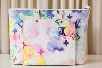 Louis Vuitton Monogram Watercolor New Tote GM Multicolor