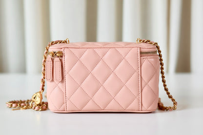 Chanel vanity light pink