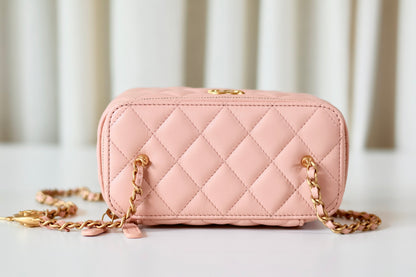 Chanel vanity light pink
