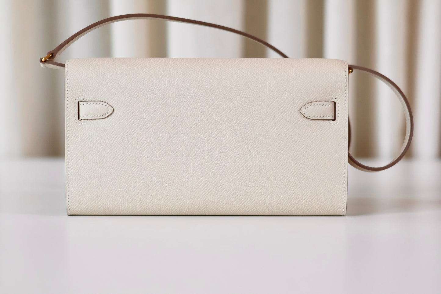 Hermes Kelly To Go Craie