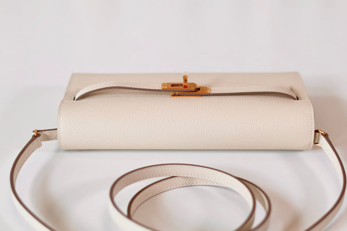 Hermes Kelly To Go Craie