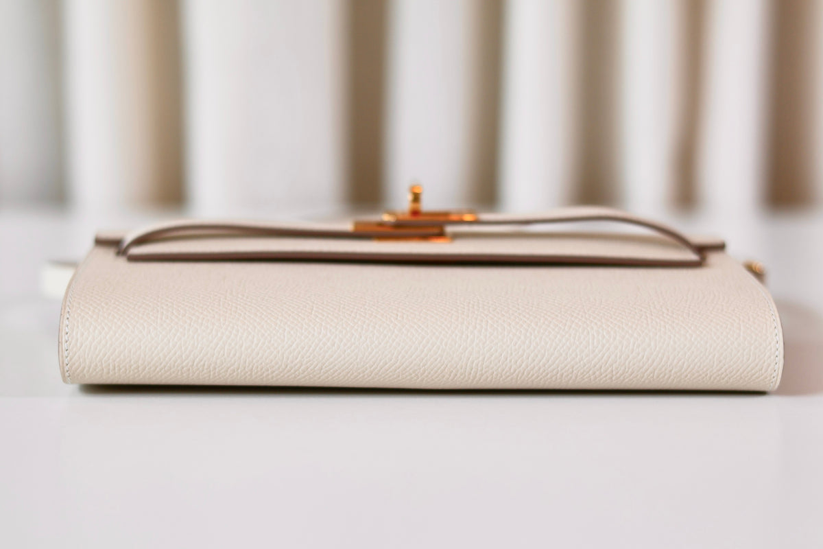 Hermes Kelly To Go Craie