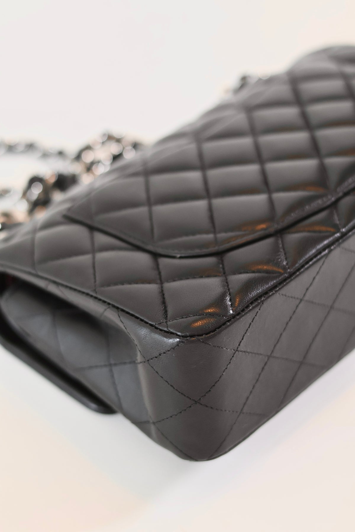 Chanel classic small double flap bag black