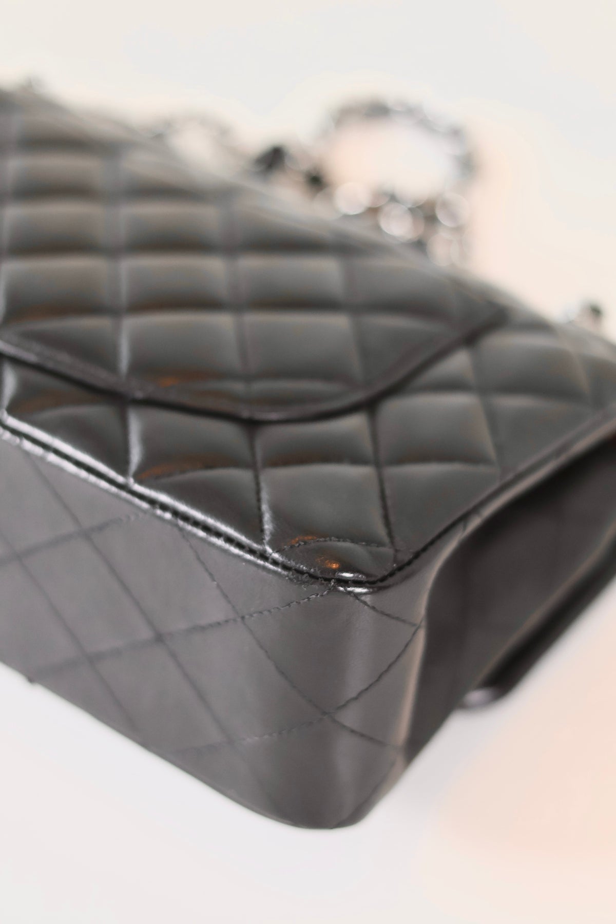 Chanel classic small double flap bag black