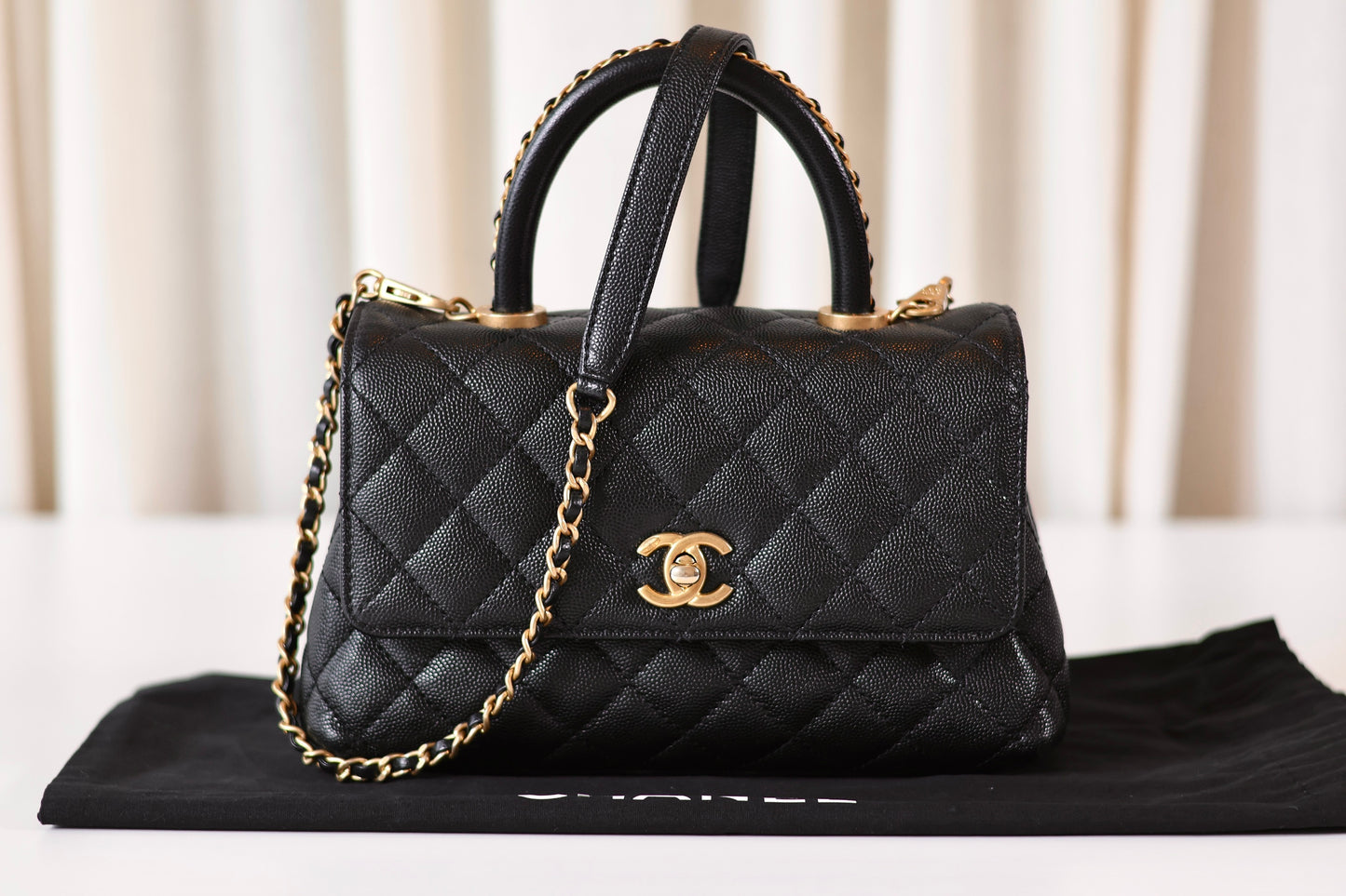 Chanel Coco top handle small