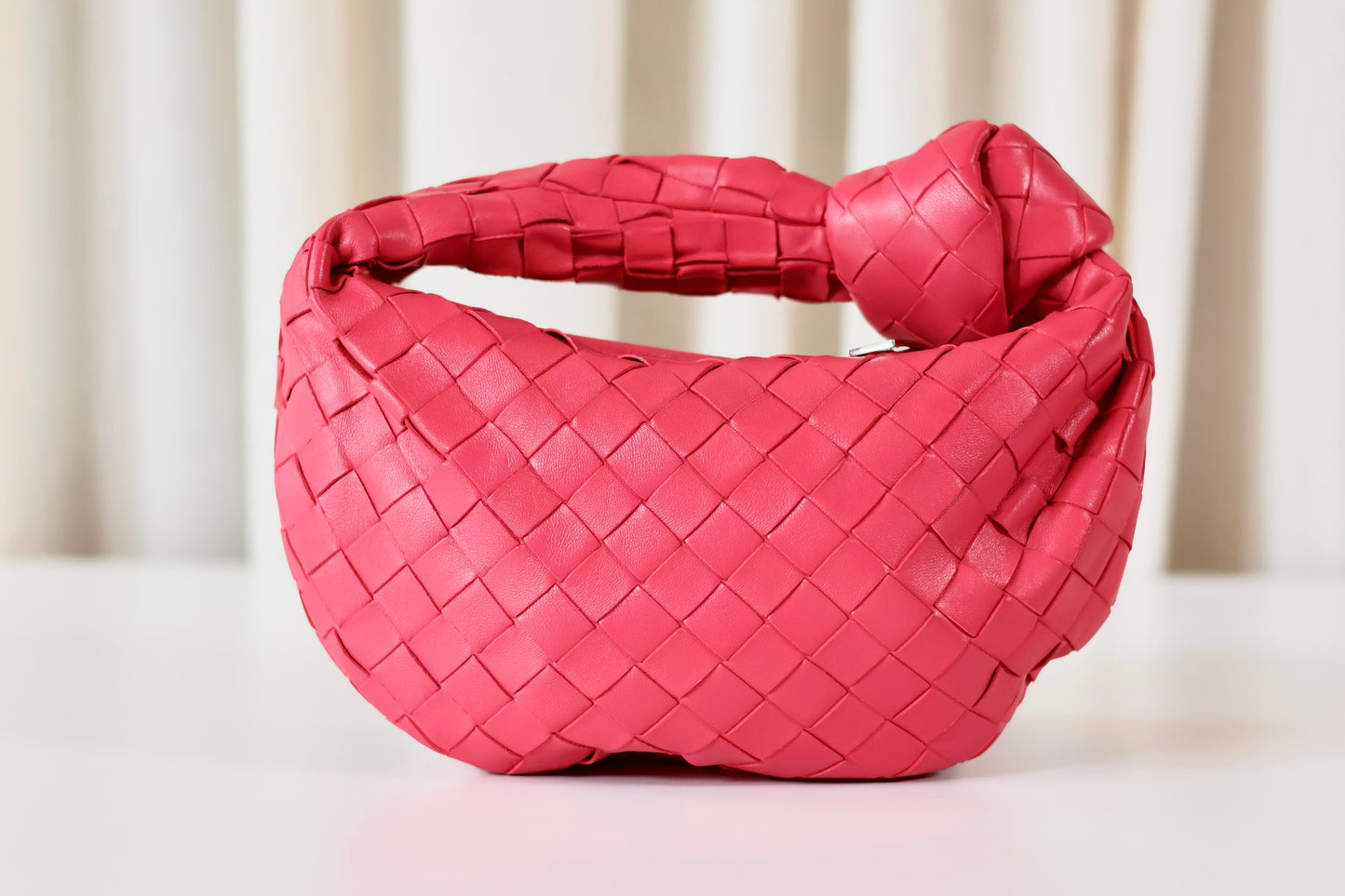 Bottega Veneta mini Jodie pink