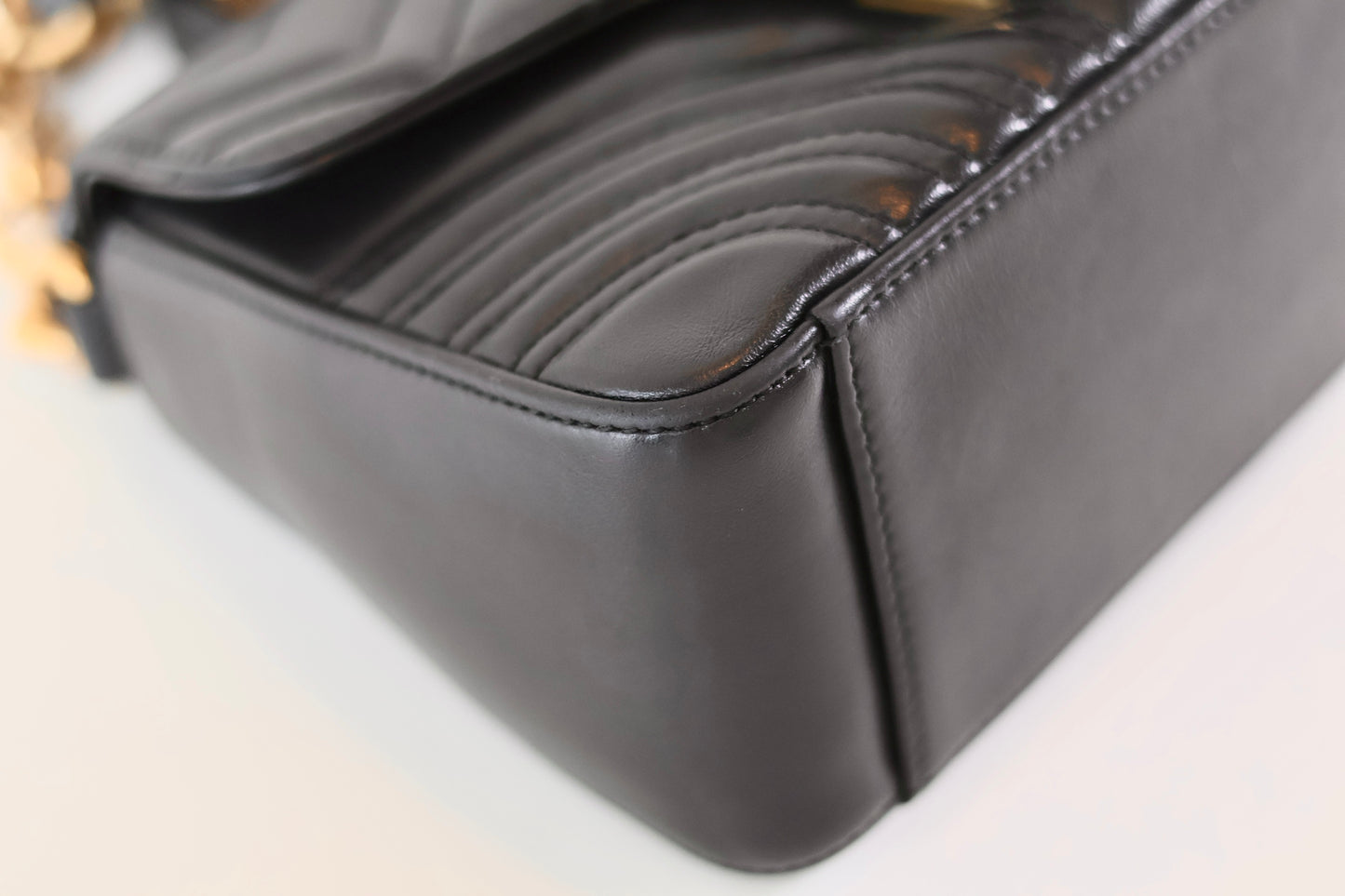 Gucci Marmont top handle black