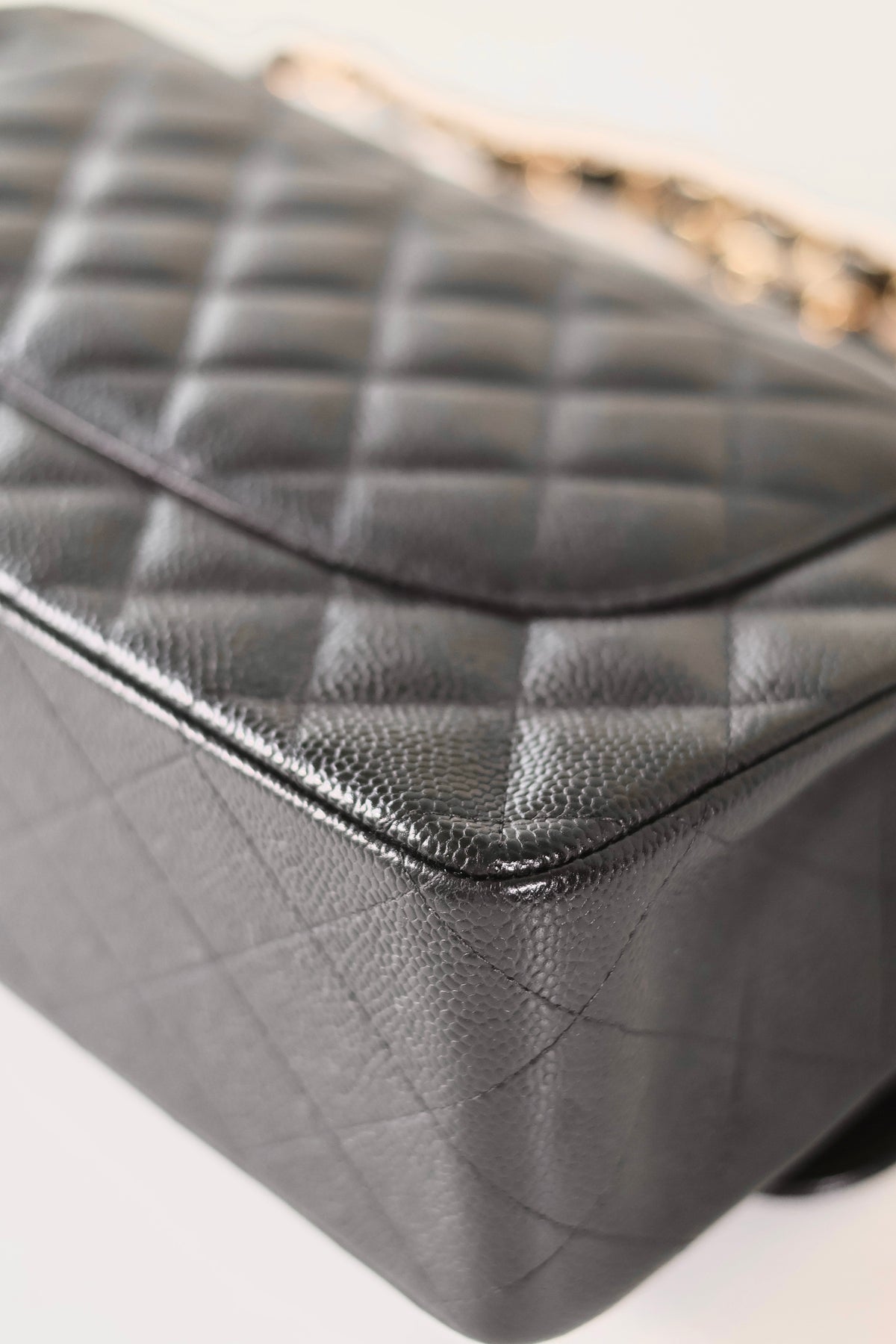 Chanel black Jumbo classic double flap bag