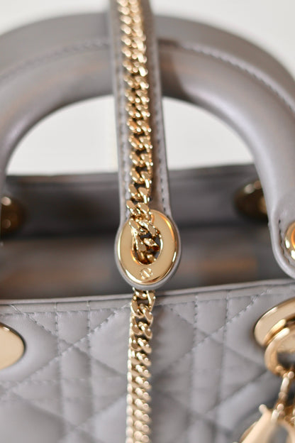 Lady Dior small trianon grey