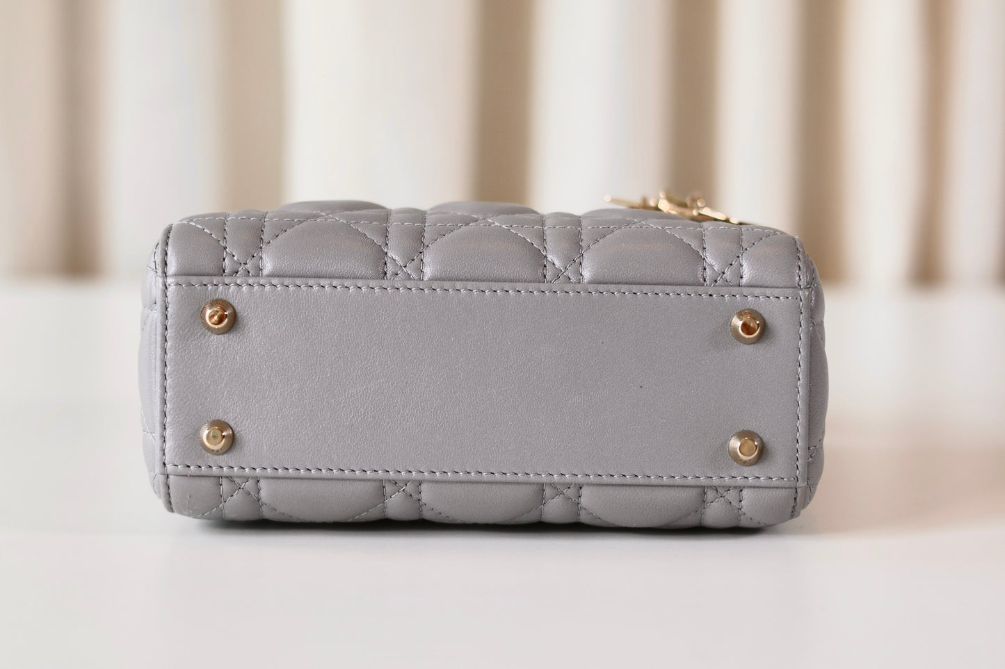 Lady Dior small trianon grey