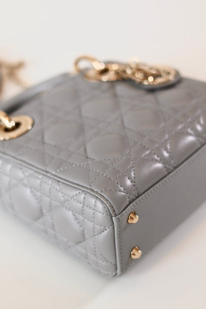 Lady Dior small trianon grey