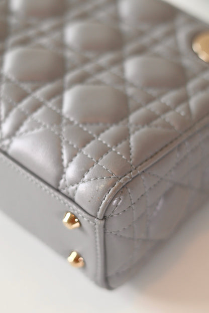 Lady Dior small trianon grey