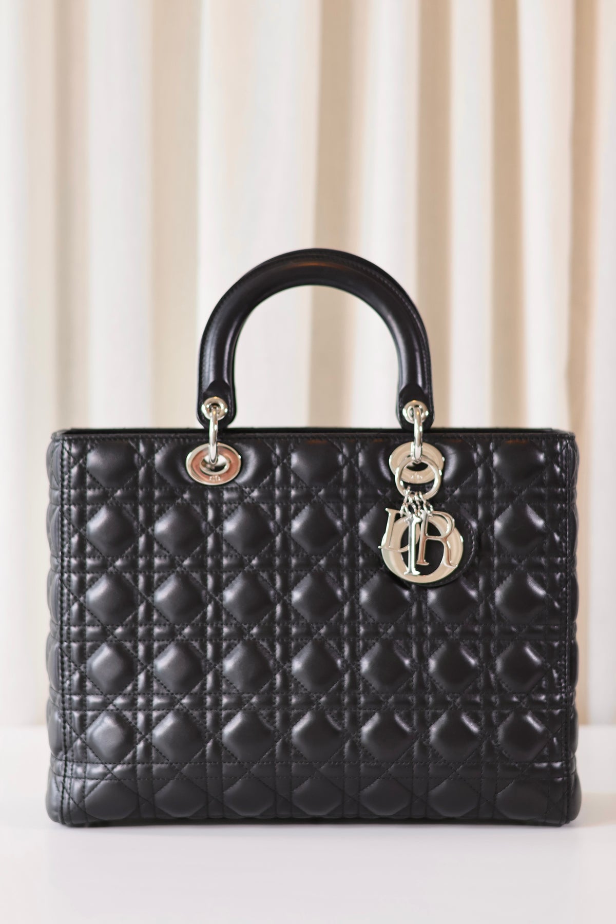 Lady Dior black large