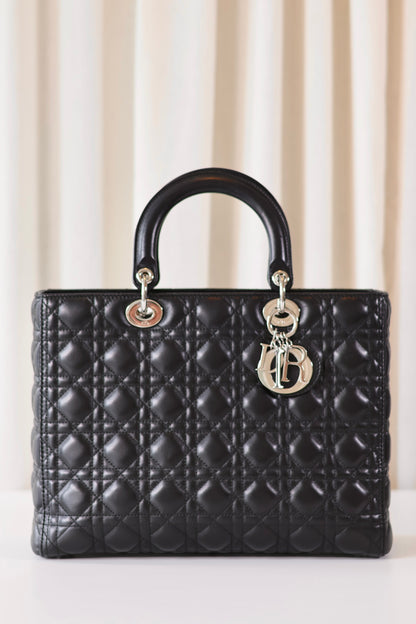 Lady Dior black large