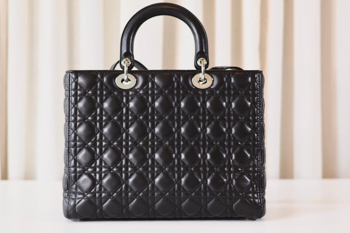 Lady Dior black large