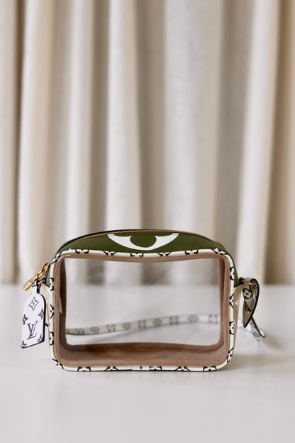 Louis Vuitton Giant Monogram Pouch Green