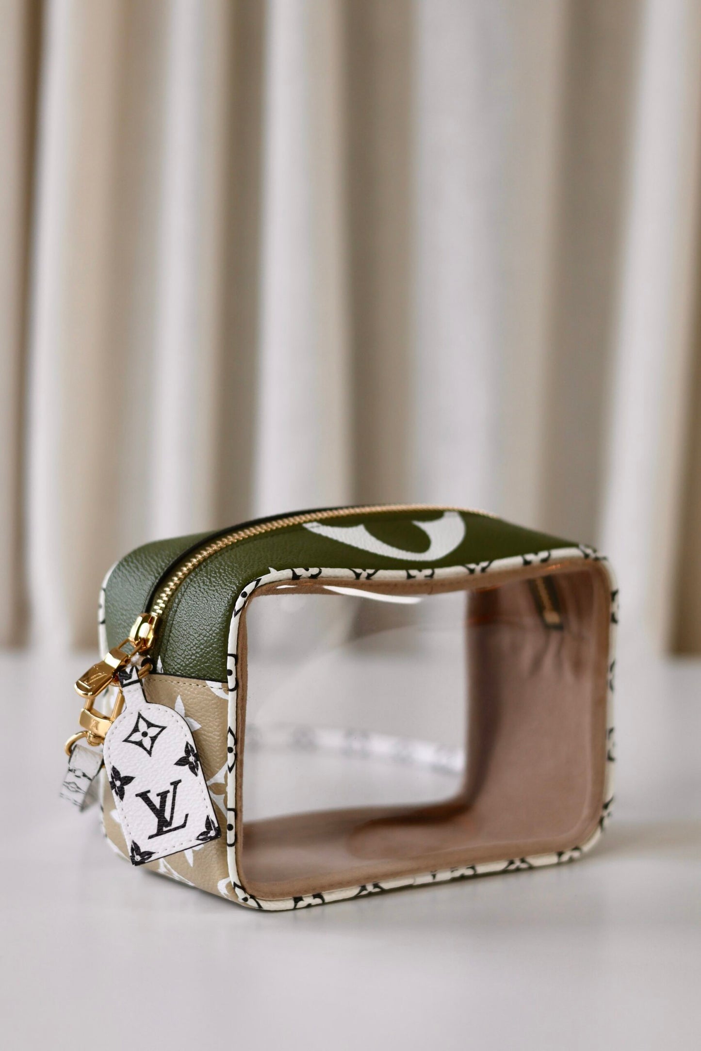 Louis Vuitton Giant Monogram Pouch Green