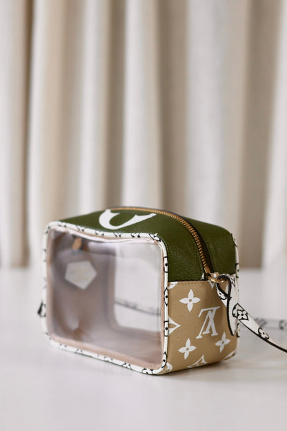 Louis Vuitton Giant Monogram Pouch Green