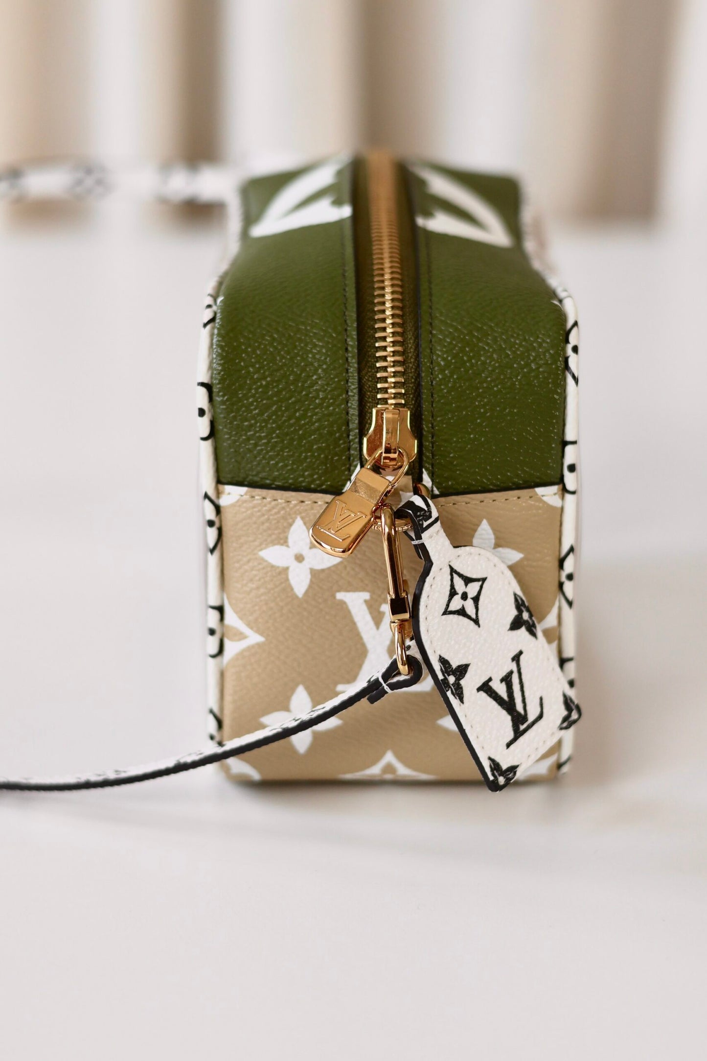 Louis Vuitton Giant Monogram Pouch Green