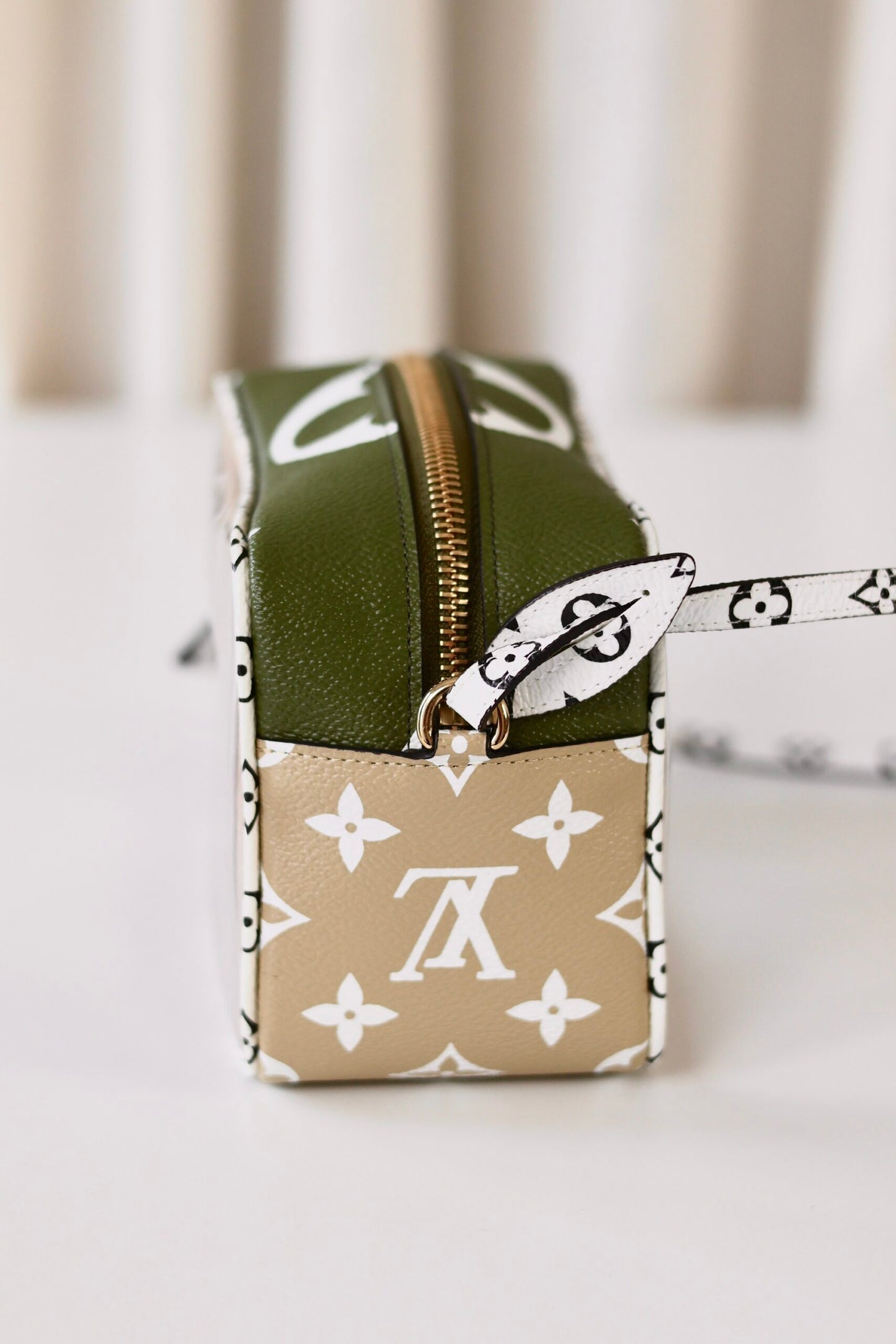 Louis Vuitton Giant Monogram Pouch Green