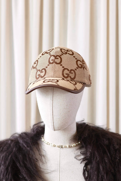 Gucci giant monogram cap L