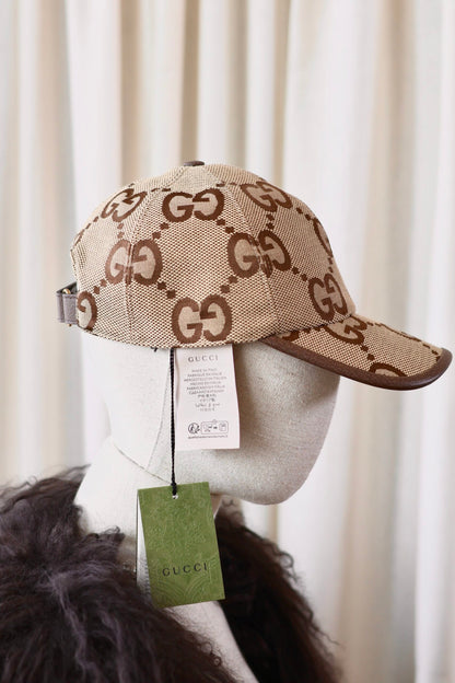 Gucci giant monogram cap L