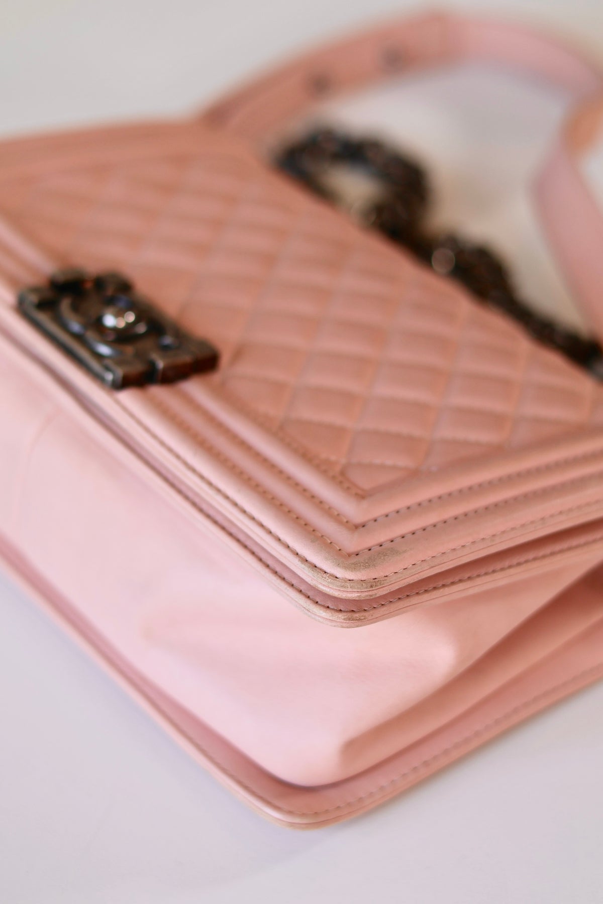 Chanel Boy Bag Medium Light Pink