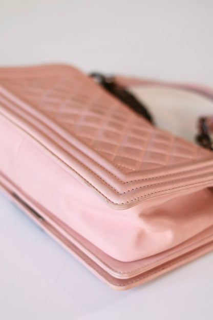 Chanel Boy Bag Medium Light Pink