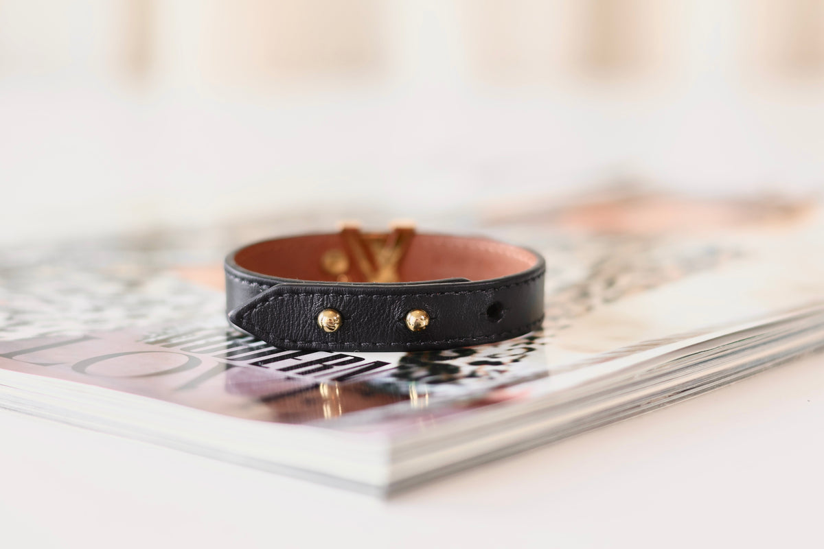 Louis Vuitton Bracelet Black