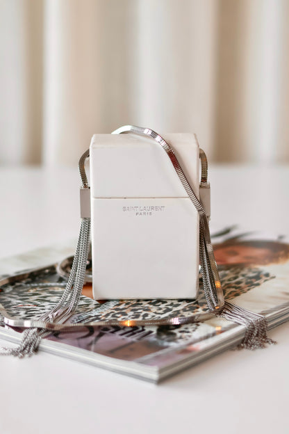 Saint Laurent Smoking Box White